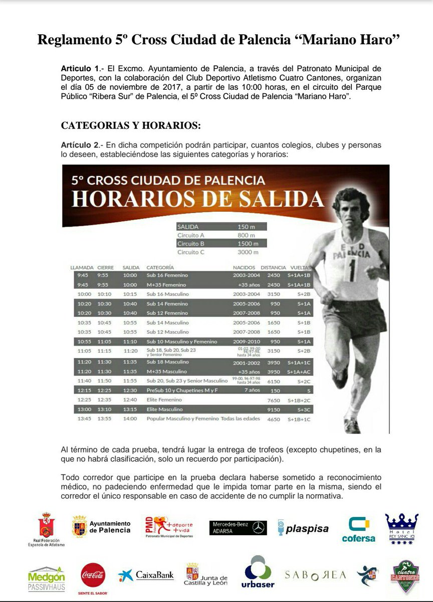 c_cantones's tweet photo. ÉSTE DOMINGO DÍA 5 DE NOVIEMBRE TENEMOS UNA ACTIVIDAD DEPORTIVA ÚNICA!! 

QUEREMOS CONTAR CON TODOS VOSOTROS!! 

OS ESPERAMOS!!!!!! https://t.co/KLBzn3DICp