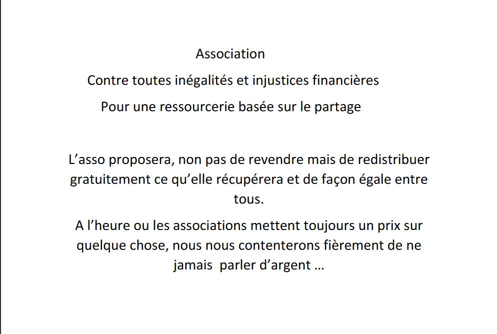 Insoumis34's tweet photo. Est ce normal que quelqu'un puisse bénéficier de plus que les autres, sous prétexte d'avoir plus d'argent, en parlant associations ? https://t.co/DGPowBhfMx