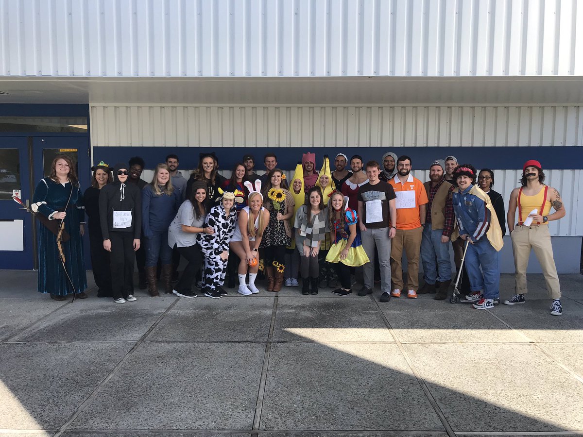 ETSU DPT knows how to celebrate Halloween!