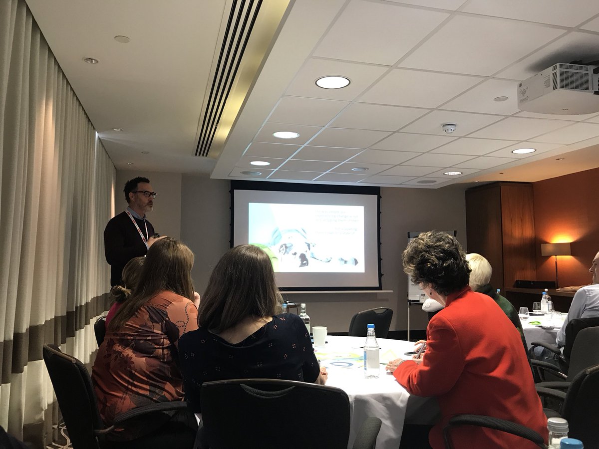 AllThingsIC's tweet photo. Enjoying session on change by @handhagency #makeitcount. Love a bit of theory #commsgeek https://t.co/i55DgmtbRw