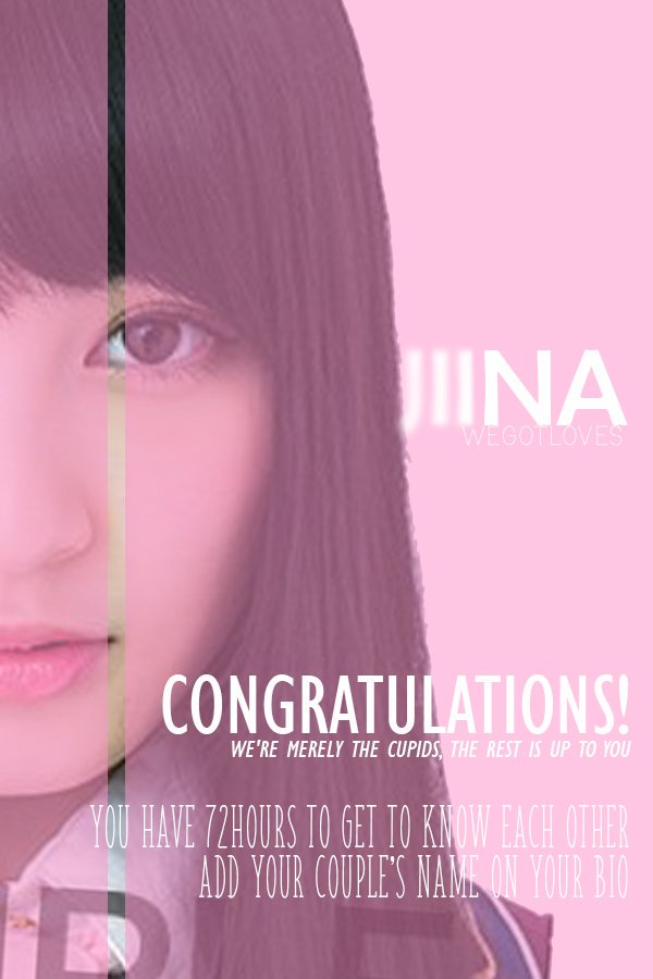WeGotLoves's tweet photo. ♡ WGL COUPLE ♡  @ICLJS89 &amp; @baesozys https://t.co/dMIOmekxPk