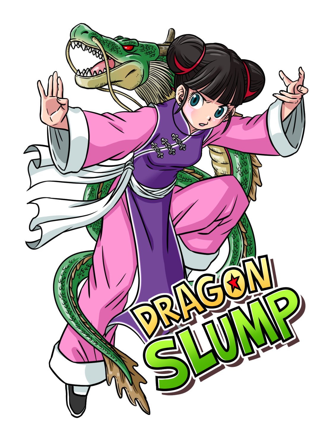 幹大樹 ドクタースランプも結構かわいいキャラ多いんだよなぁと そんなわけで中国姉さんを少しドラゴンボールみたいな感じで描いてみた 属性は多分チャオズと同じ 笑 ドラゴンボール ドクタースランプ Dragonball Drslump T Co 4yyza3ecy8