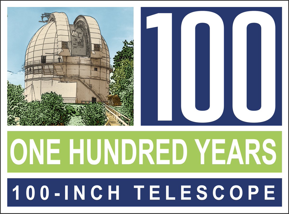 CarnegieAstro's tweet photo. Happy 100th birthday to our historic 100-inch telescope @MtWilsonObs, one of the most important telescopes in the history of astronomy! https://t.co/ANpajV5MNu
