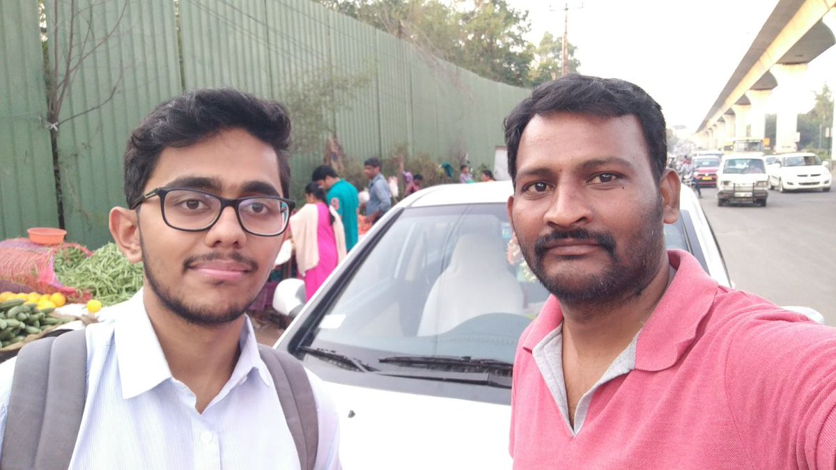 TheVishnuVarma's tweet photo. Here s another gesture , making it count . 
 #ThankYourUberPartner #UberHyd https://t.co/q2BZkUmL6M