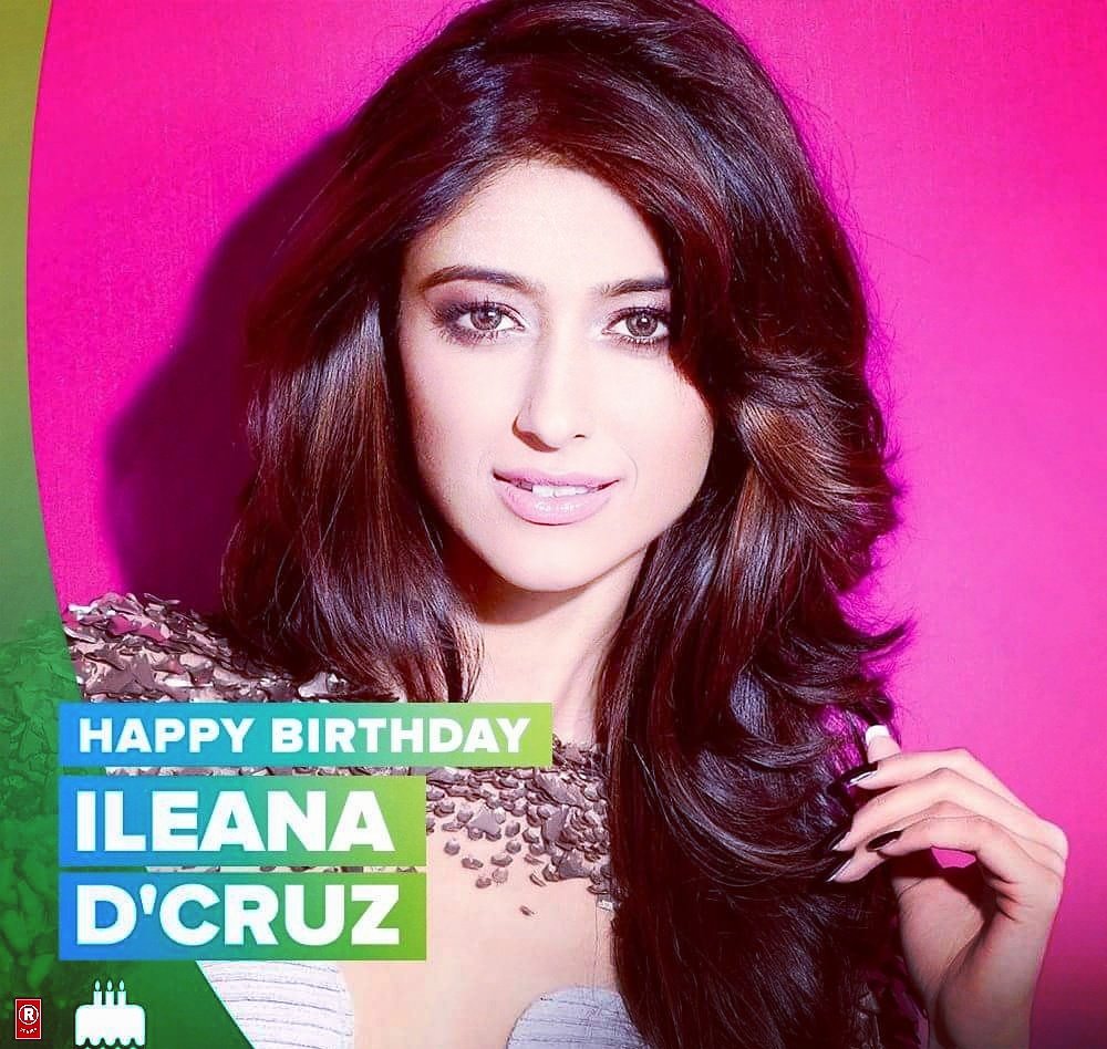 Here\s wishing the stunning diva Ileana D\Cruz a very Happy Birthday!     