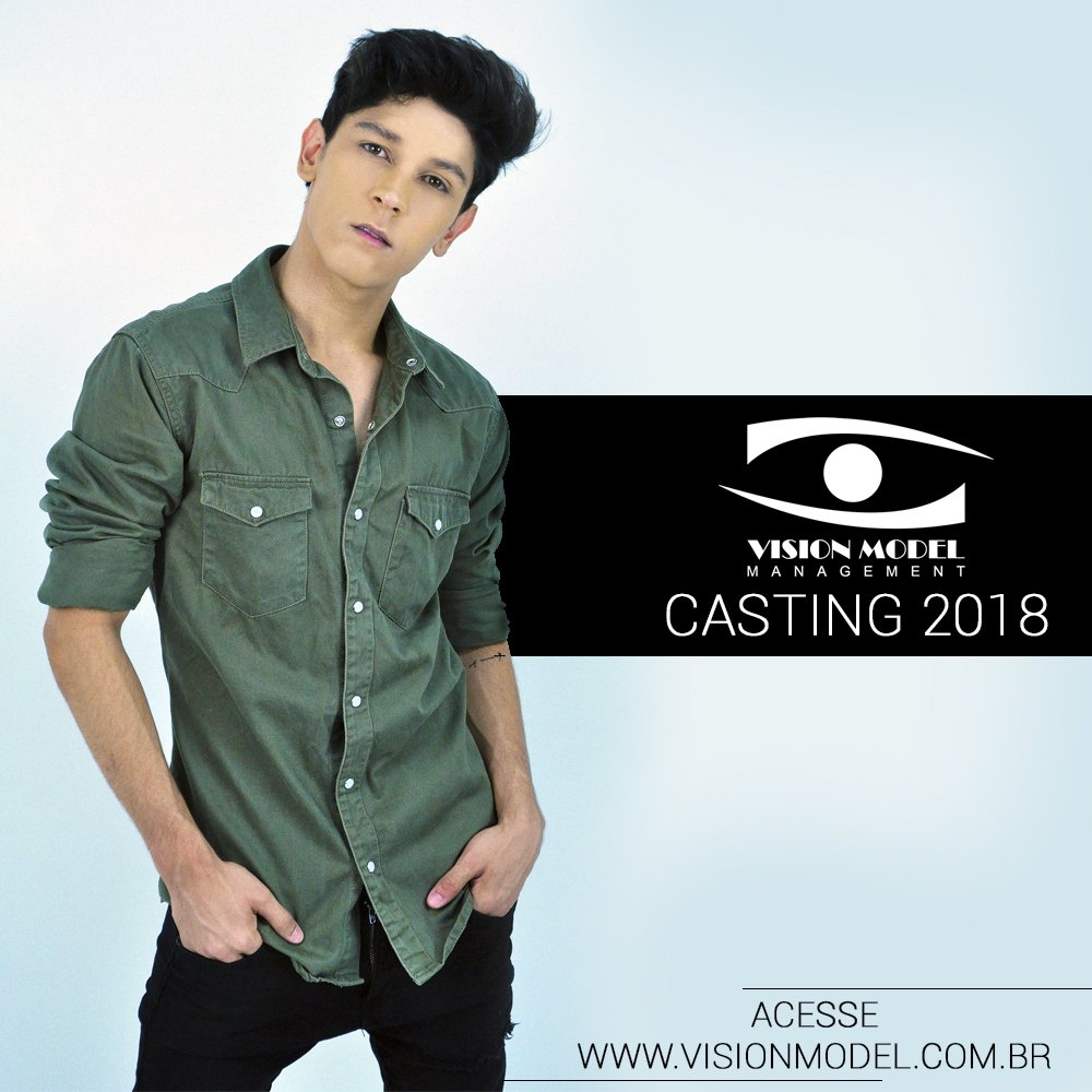vision_model's tweet image. Casting para New Faces 2018 na agência Vision Model. Entre em contato via telefone ou no cadastro do site!
