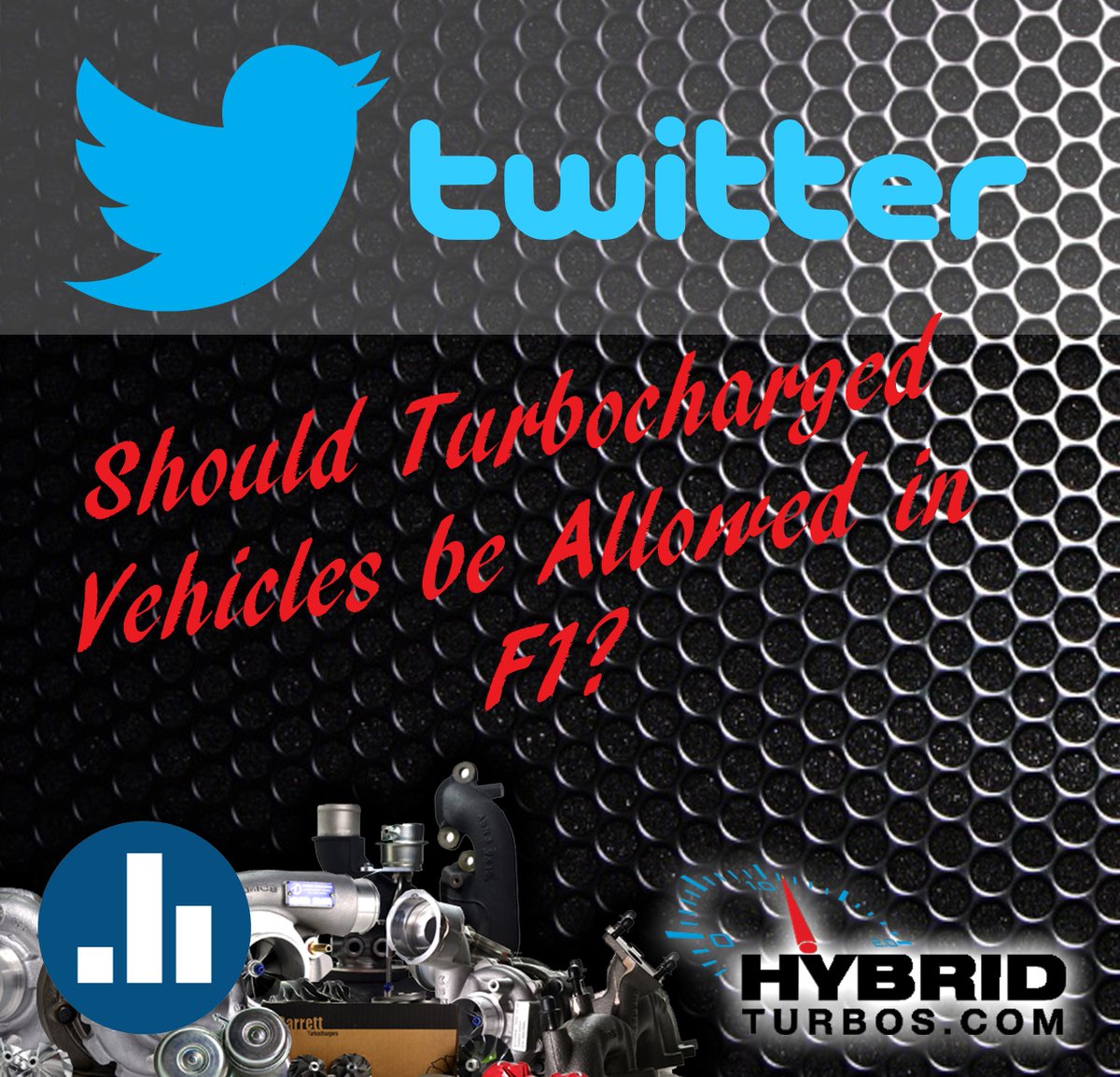 HybridTurbos's tweet photo. Here's an interesting question. Should Turbocharged Vehicles be allowed in F1? 🤔Reply and Discuss https://t.co/kTBirPHV1i