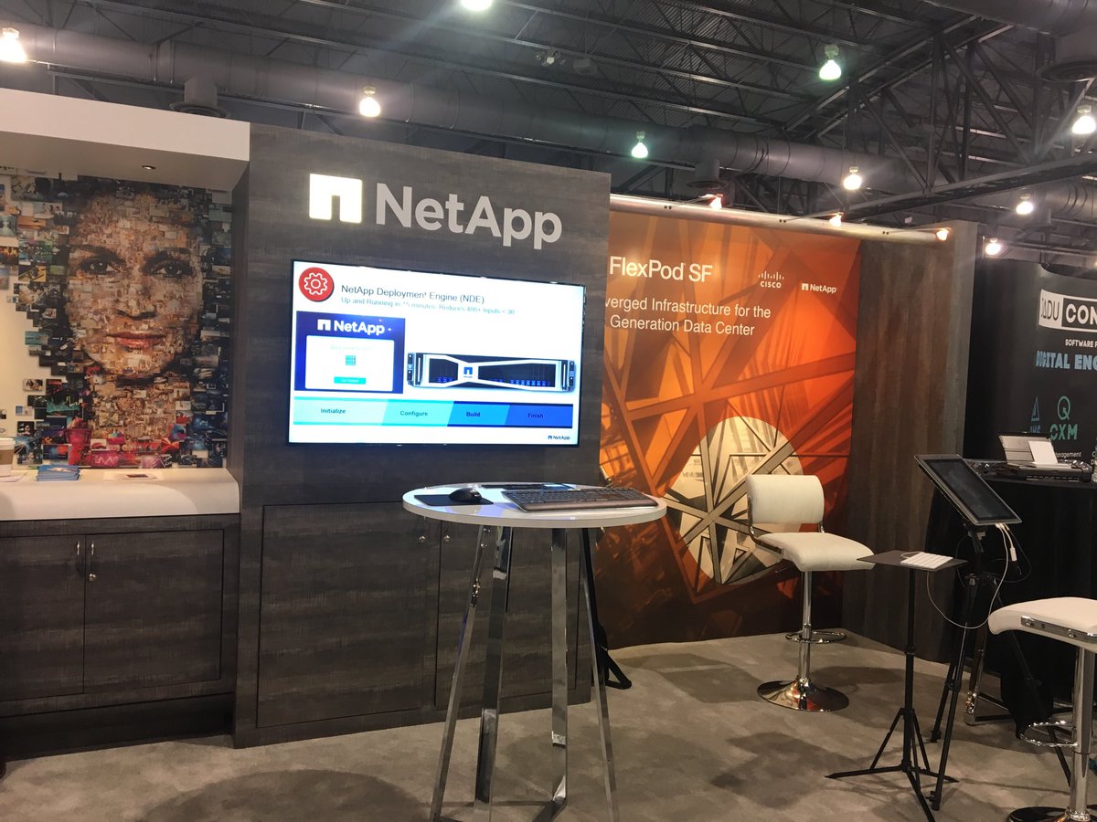 gubes76's tweet photo. Let the #educause2017 games begin!! #NetAppgov #datadriven https://t.co/VzfB4All4j