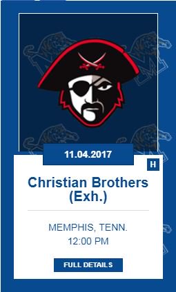 patoshajeffery's tweet photo. Both images lead to the same spot on Saturday!
The Tip Off of Women's College Basketball in Memphis!
Memphis vs CBU | 12pm | ER Fieldhouse https://t.co/Yd94MGS0rO