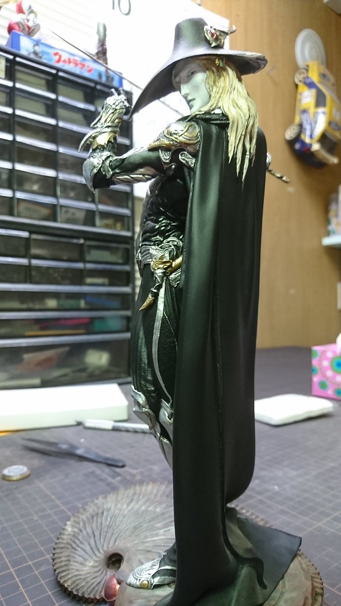 Pooh熊谷 久しぶりに下げてきた 苫小牧に持っていくよ 黒衣の剣士 天野喜孝