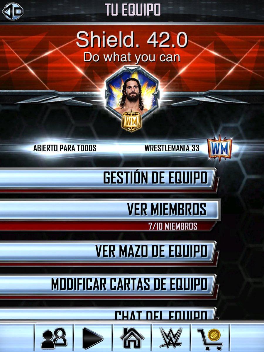 JCarlos3524's tweet photo. @WWESupercardLat @darkmarinov @Supercard_ESP Necesitamos 2 o 3 miembros SS17 para empezar TBG https://t.co/4xyI7WNn7a