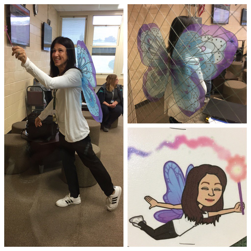 IselinMiddle's tweet photo. Dress like your bitmoji #spiritweek17 https://t.co/KElhP8vkdC