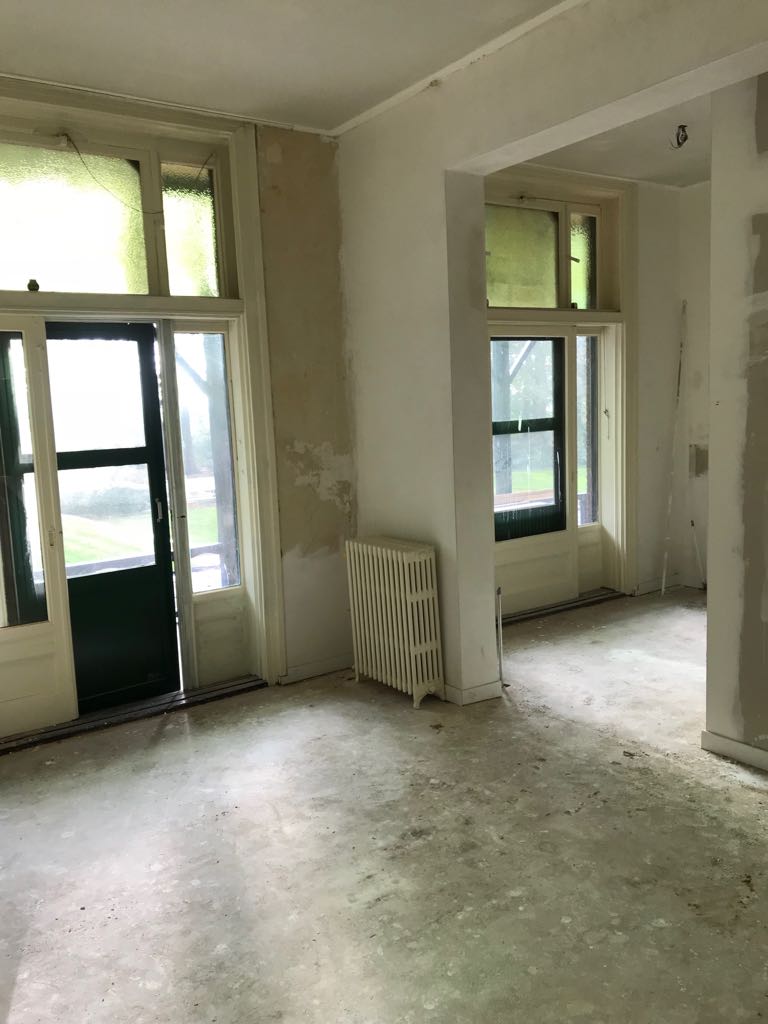 BCSneek's tweet photo. Volop productie bij renovatie Rijksmonument Wilhelminaoord Sint Nicolaasga #herbestemming. https://t.co/kihf779w2Q