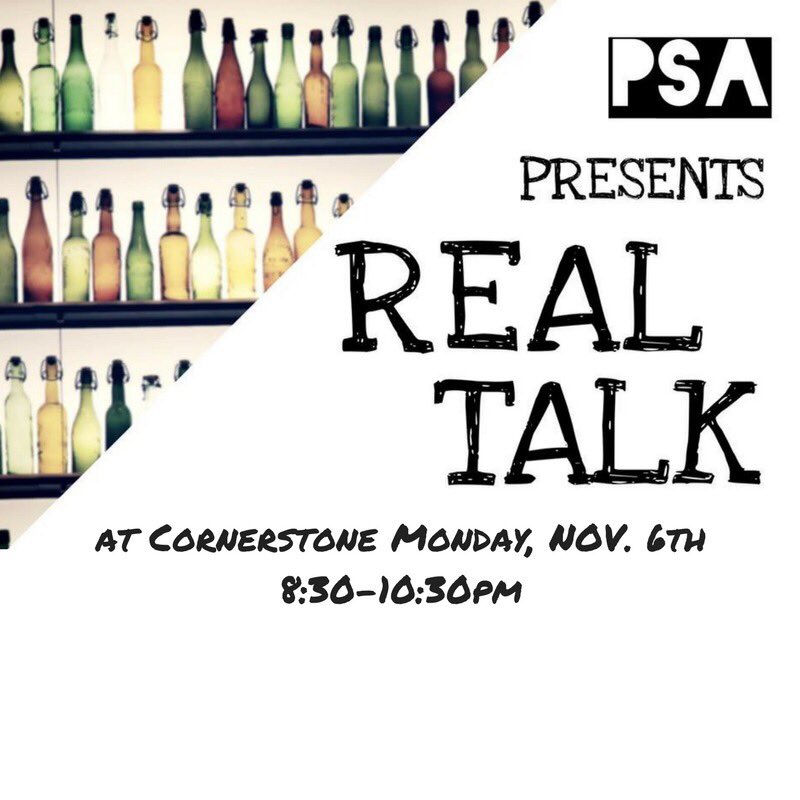 #PSAUMD #RealTalk #FormACommunity