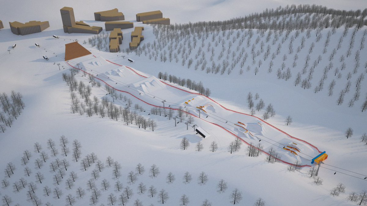 #100daystogo to @pyeongchang2018 time to reveal the Olympic #slopestyle course

More: bit.ly/2h4hj5N