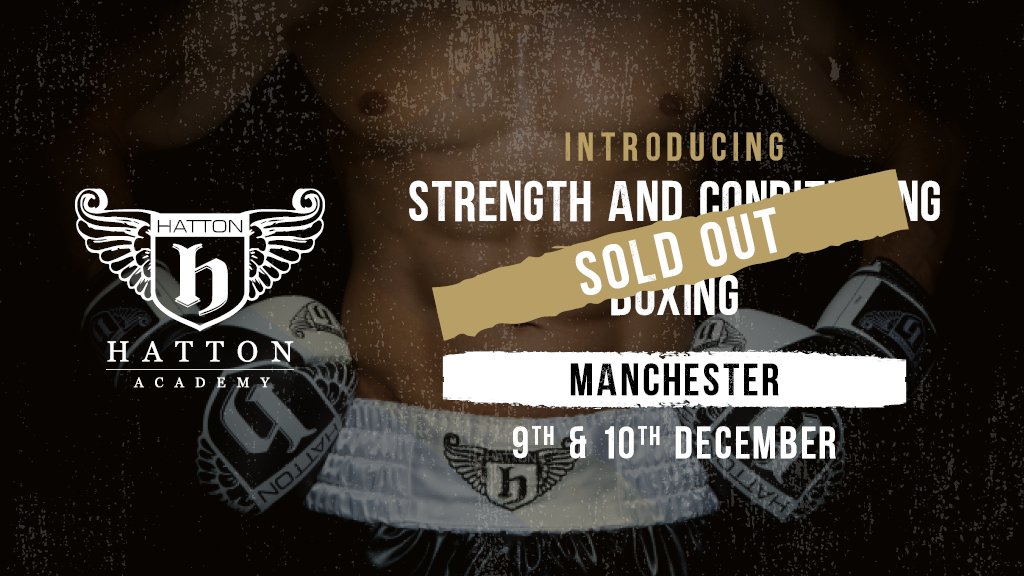 TeamHatton's tweet photo. Our first Strength &amp; Conditioning Course with Richard Scrivener has officially SOLD OUT! 🎉 See you all there... we can't wait! 💪🏼 https://t.co/y3ZVXCZYPF