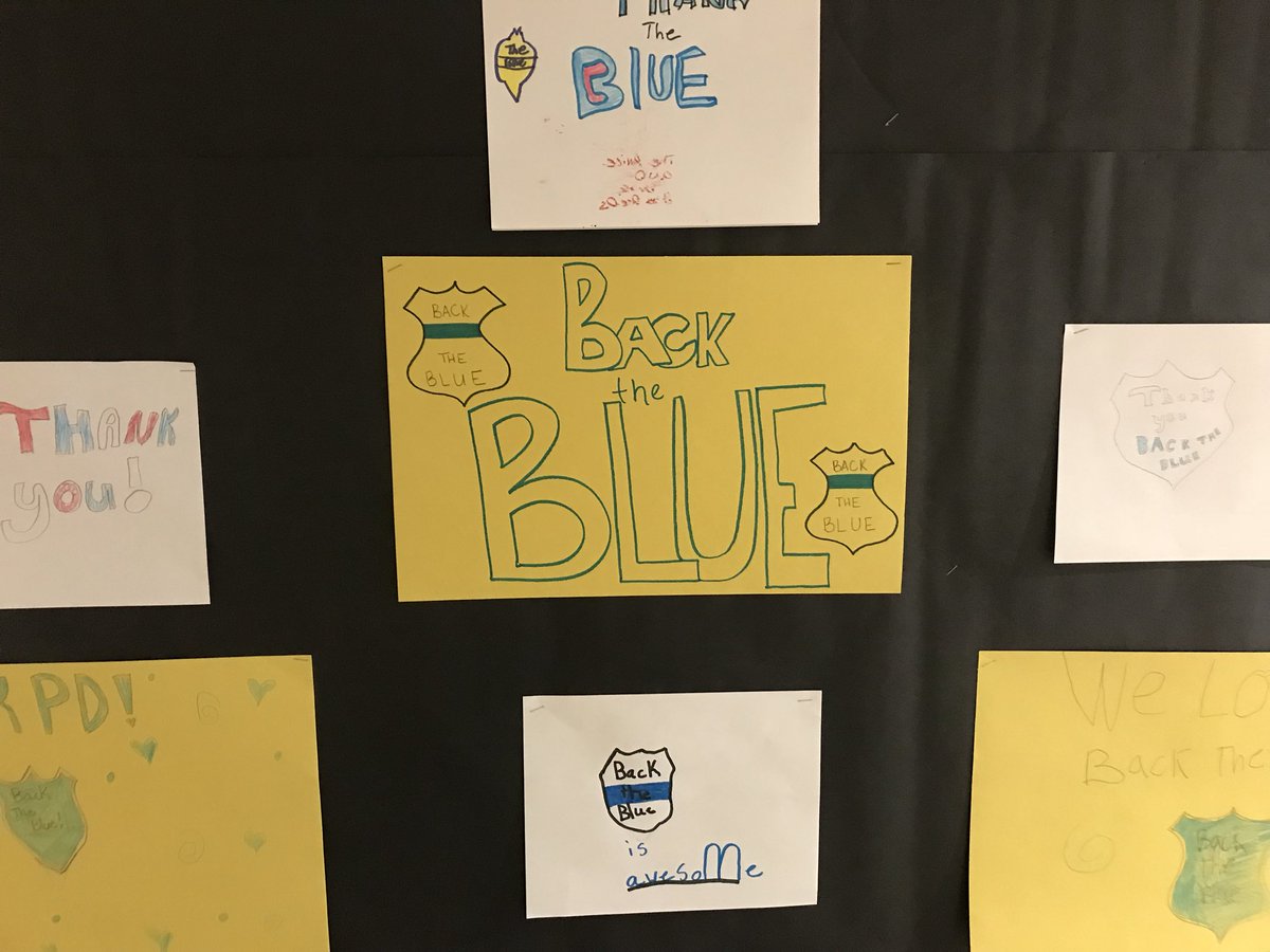 KCS_Roosevelt's tweet photo. We know it’s cliche, but hey  @KingsportPD - we have doughnuts in honor of #BacktheBlue day in @KCS_District We look forward to seeing you! https://t.co/dLqdgipVBp