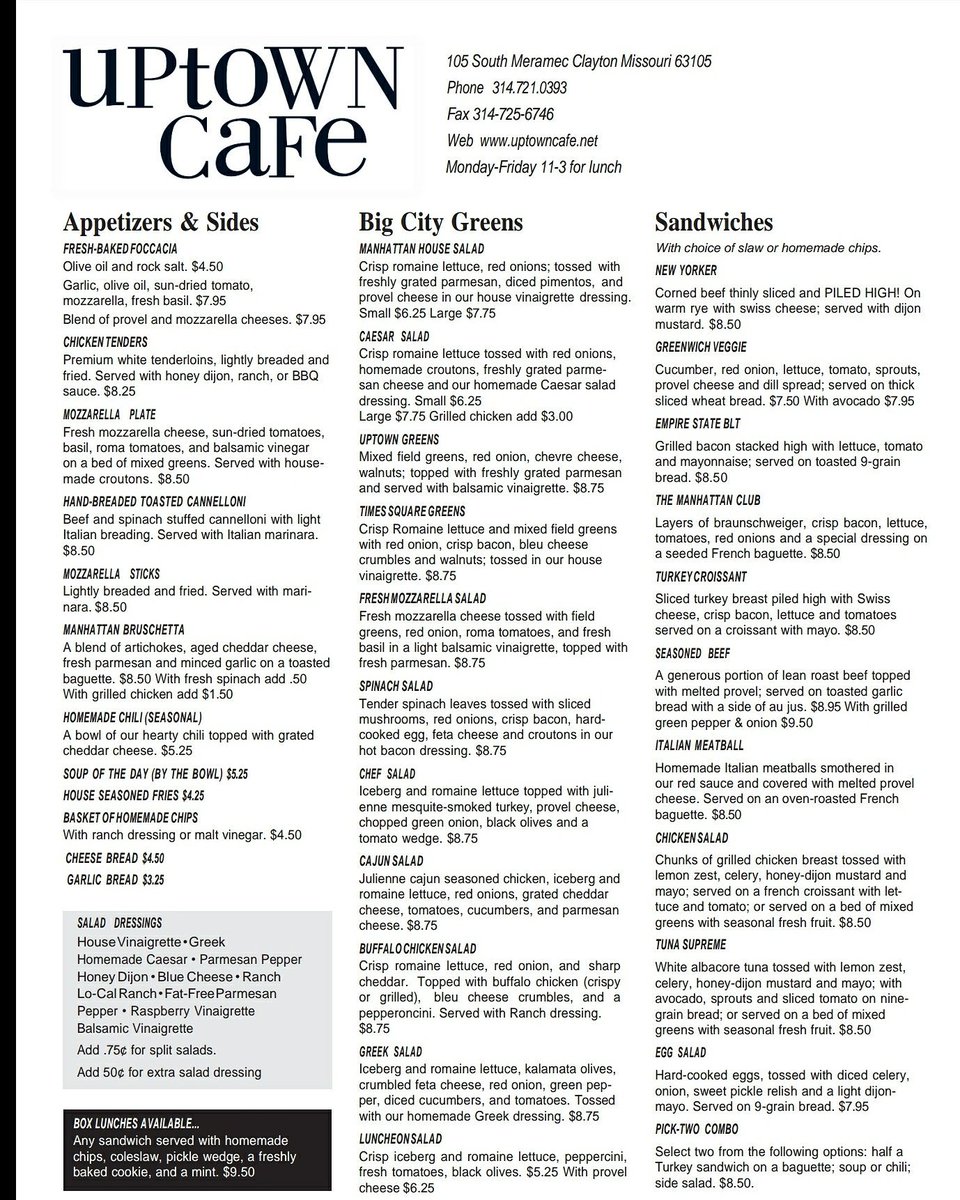 Whats for lunch? All this and lots more! #lunchinclayton