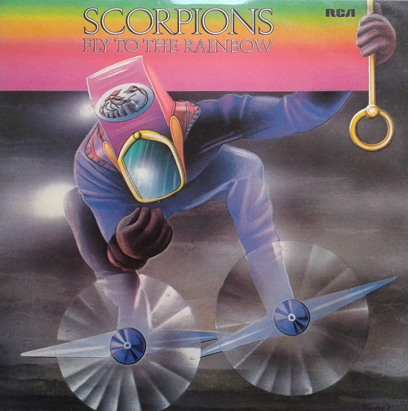 ThisDayInMETAL's tweet photo. Nov 1st 1974 @scorpions released the album "Fly To The Rainbow" #SpeedysComing #ThisIsMySong #TheyNeedAMillion #HardRock @RCARecords https://t.co/8KvUaiYYpo