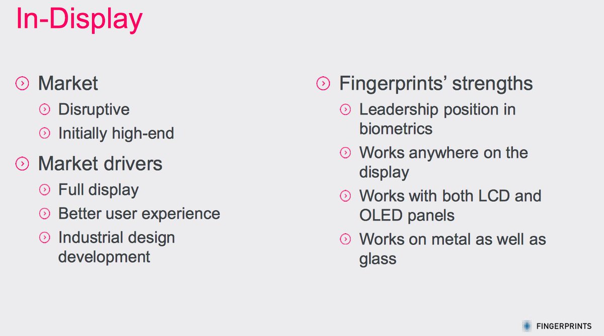 materiel's tweet photo. @michel_roig @URitsvall @paul_eriksson @FingerprintCard @CFredrikson @FarzanGhavanini @DeltaIDIris Fingerprints Technology Update 2017. In-Display! #biometrics #cloud #cloudsecurity #fingerprint #IoT #IrisID #sensor #smartcard #touchless https://t.co/VUWzSfddZ4