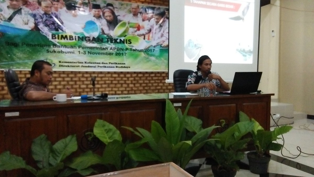 rizki_legina's tweet photo. #aksiPPB #Pembukaan Keg. Bimtek budidaya lele sistem bioflok #BBPAT Sukabumi #1-3 Nov @mzulficar @s_soebjakto @BudidayaKKP @susipudjiastuti https://t.co/Hr9eUXEgbG