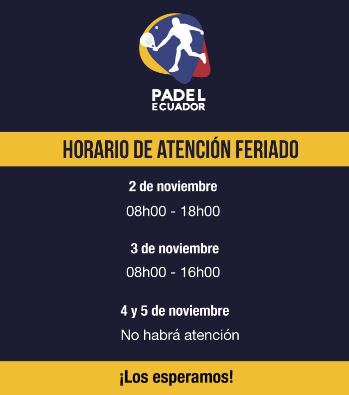 Padel Ecuador tweet media