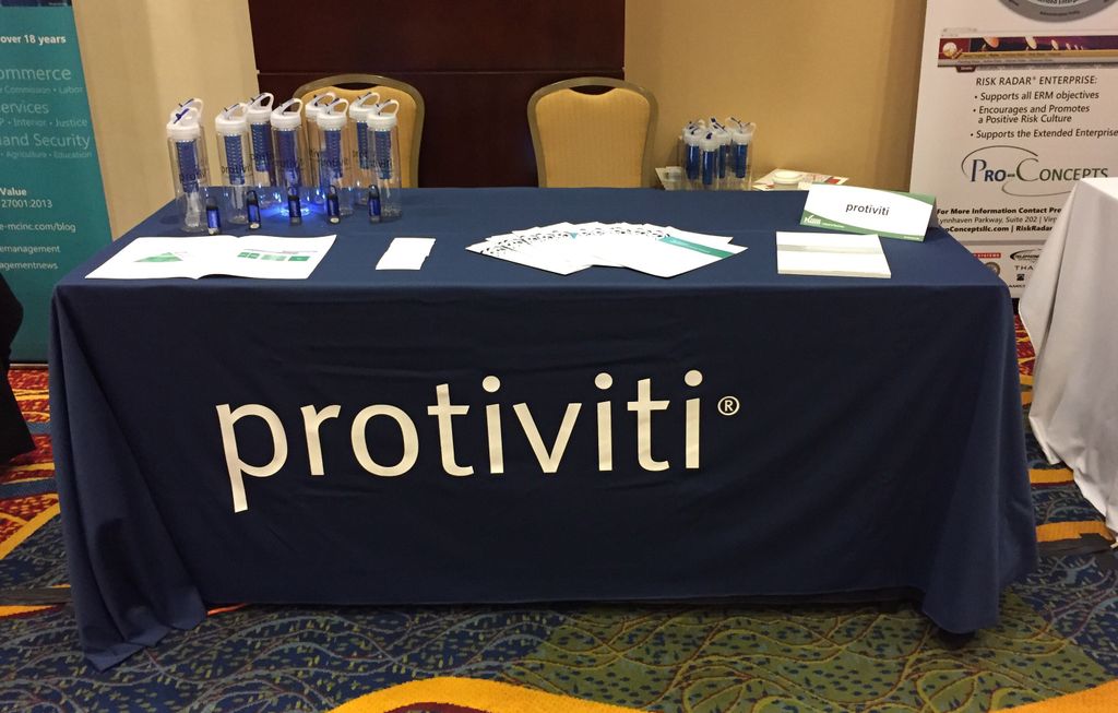 IDMKen's tweet photo. Come visit @Protiviti at the #AFERM2017Summit to chat about the latest in Federal ERM. #FacetheFuturewithConfidence https://t.co/pqRHG9ATum