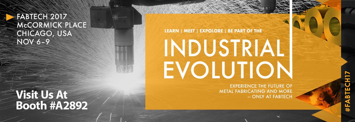 Retro_Systems's tweet photo. DON'T MISS THE ACTION AT FABTECH 2017!!!

Hornet Cutting Systems is proud to to be a part of FABTECH 2017 Come See us at Booth #A2892 https://t.co/SvaF2rylHu