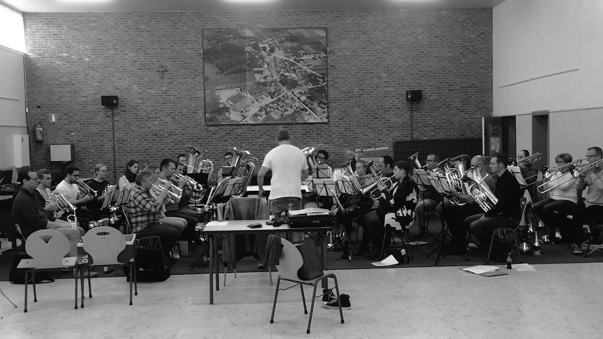 SamVloemans's tweet photo. Rehearsal with #borderbrass #hafabra #brass #brassband https://t.co/sewBl2ih24