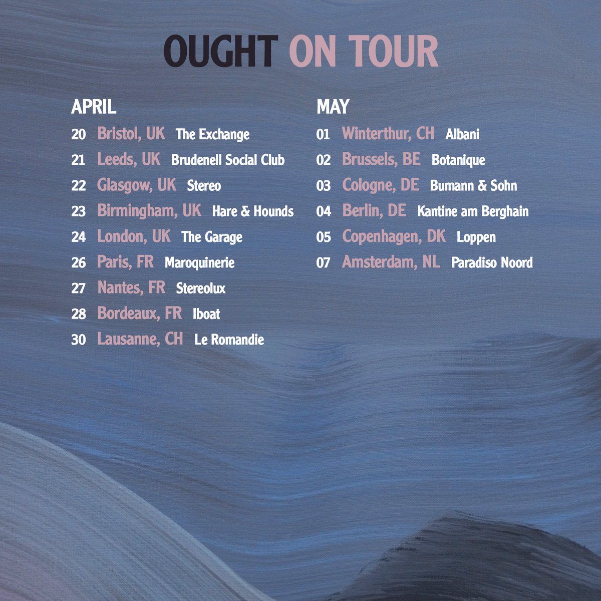 internetought's tweet photo. Also thrilled to announce NA &amp; EU tours for Spring 2018. https://t.co/MbCNKLaFQe https://t.co/9o6rSPuS1S