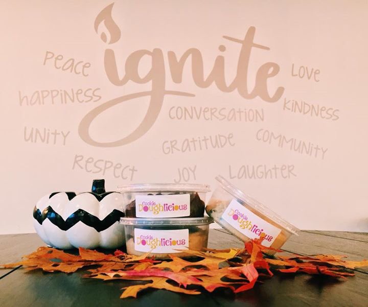 IgniteCTC's tweet photo. We have your Cookie Doughlicious! Stop in and get yours today! https://t.co/bfb2KC7Wcq