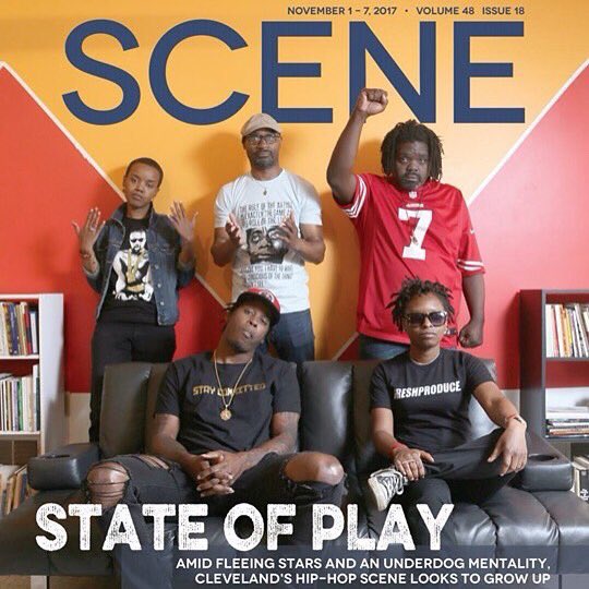 candifresca's tweet photo. 💕 to all my g’s on the cover of @ClevelandScene this week https://t.co/jeSDw6lHR7