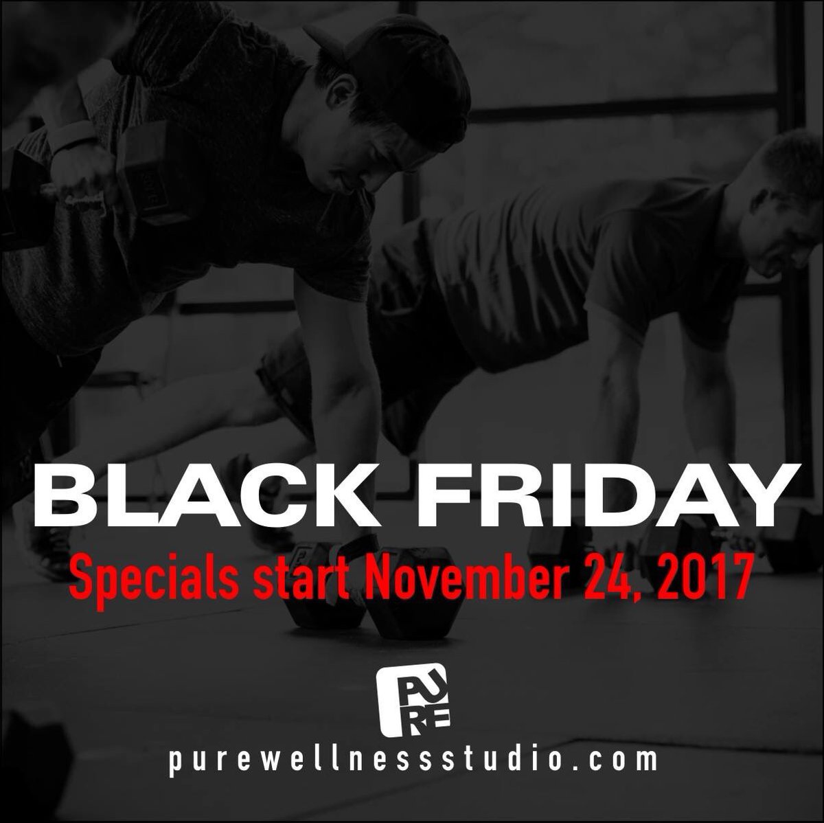 It's coming! Black Friday 2017 is November 24th.

Sign up for our email to get the scoop about Black Friday &amp; other exclusives &amp; promotions.
