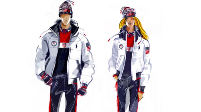 wwd's tweet photo. .@RalphLauren reveals uniforms for 2018 Olympics' Closing Ceremony [PHOTOS]: https://t.co/Igx8vulTh3 https://t.co/6YntjEEH7K