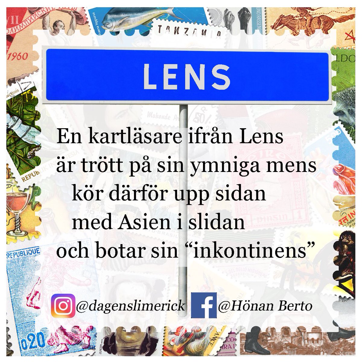 dagenslimerick's tweet photo. #lyrik #limerickar #storpoesi #Lens #rödafloden #nödenäruppfinningarnasmoder #mensworld https://t.co/YT0LdCSbIJ
