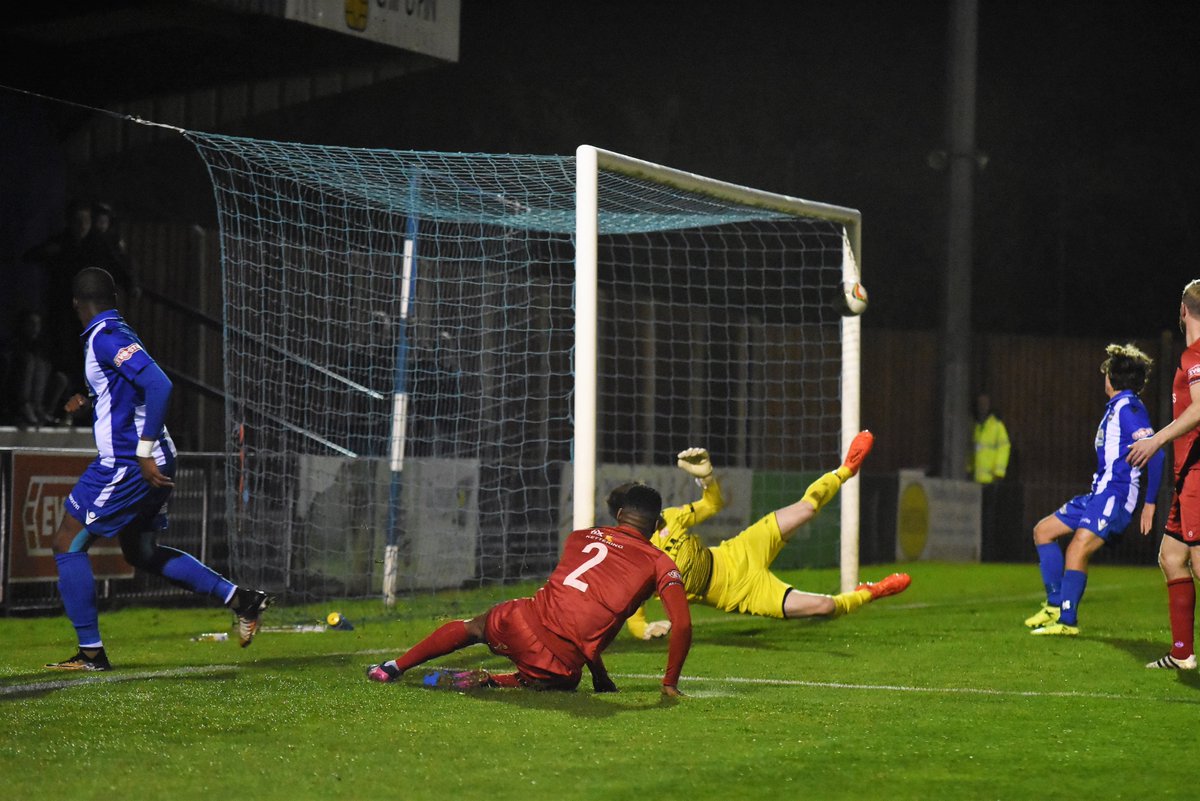 NGCSportUK's tweet photo. How did this shot by @Dipo_Akinyemi not go in? @BSFCTheBlues https://t.co/6CkiC21DHm