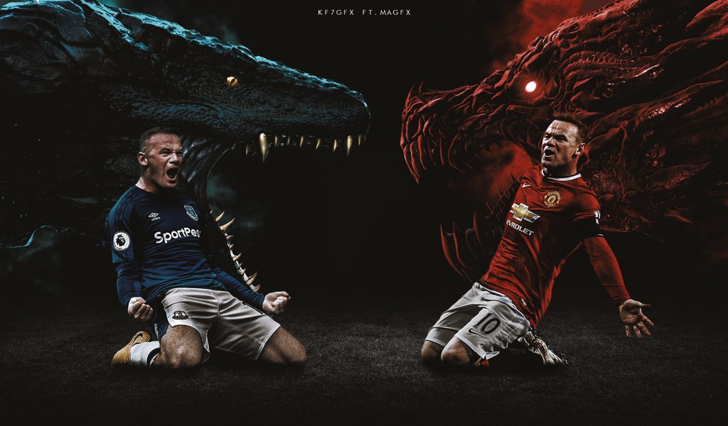 KaizerF8's tweet photo. @WayneRooney - @Everton - @ManUtd
- Collaboration with the great @magfx17 🔥
#WayneRooney #Rooney10 #everton #Manutd #wallpaper https://t.co/H3c5VVemxM