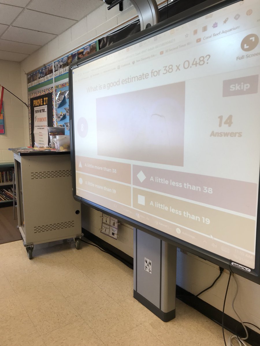 Students love using #Kahoot to show their understanding of a topic <a href="/PineCrestES/">Pine Crest ES</a>