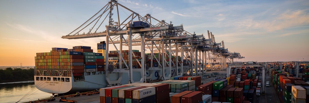 IFPTA's tweet photo. Congrats @GaPorts: #container trade up 5.8% in Q1 FY2018 #Savannah #MaritimeShipping #ForestProductsLogistics https://t.co/ydvpwW00ox https://t.co/0VzLOfd9cG