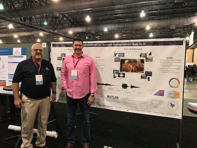 ButleruIT's tweet photo. @educause Your next stop: "Relationships Rule: Account Management's Role in IT" w/ Rob Hartman and Chris Ardeel from our IT Partnership team! #EDU17 https://t.co/OrtRdh1Ky1
