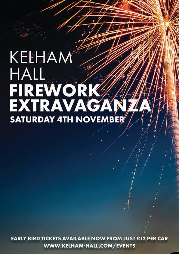 Not long now till our annual Firework Extravaganza! Tickets available at kelham-hall.com/event/firework… ✨