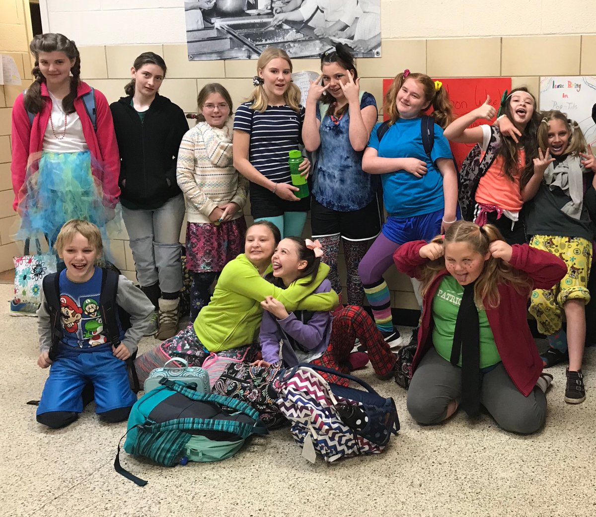HRMS_counselor's tweet photo. Wacky day! @redribbonweek @HRMS_Teach https://t.co/AClorLlOeP