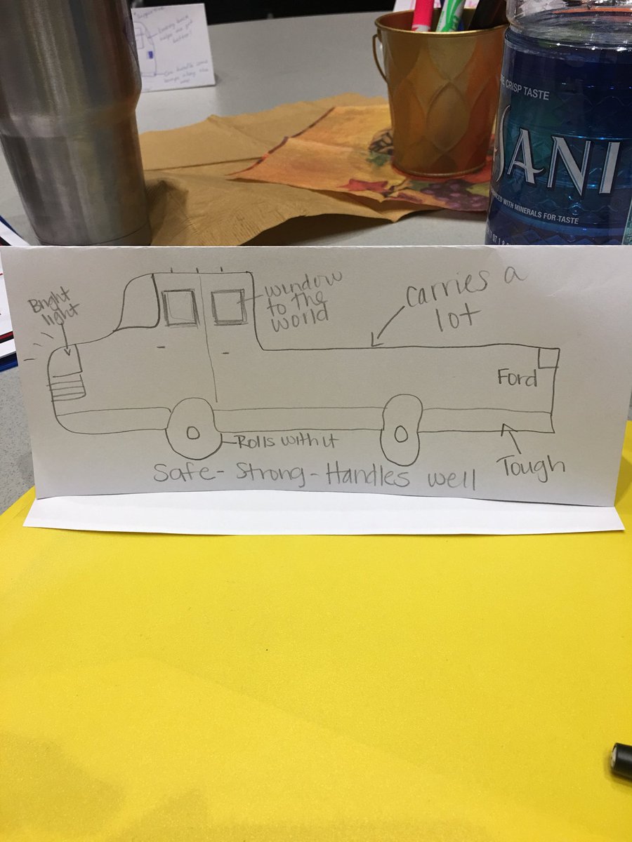 SPEHargis5's tweet photo. Teacher Academy with @Miss_D_Valenti! If you were a vehicle, what would you be? I would be a truck for my students! https://t.co/8IrbEY1LuX