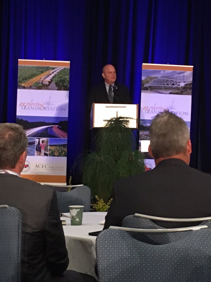 StewartInc's tweet image. Great start to ACEC/NCDOT Joint Conference with Secretary Trogdon and John Sullivan.