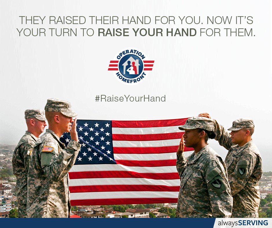 Join us in our special #RaiseYourHand challenge to honor, support &amp; serve #veterans: story.cd/AAHy6X #VeteransDay