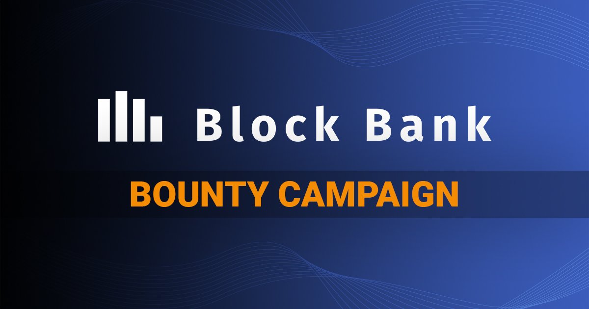 block_bank's tweet photo. Coming soon! Prize pool - 30 000 000 tokens🔥
https://t.co/H5n0uHBJaJ
#blockbank #bitcoin #crypto #ETH  #BlockChain #decentralized #ICO https://t.co/9WEpinBO6q