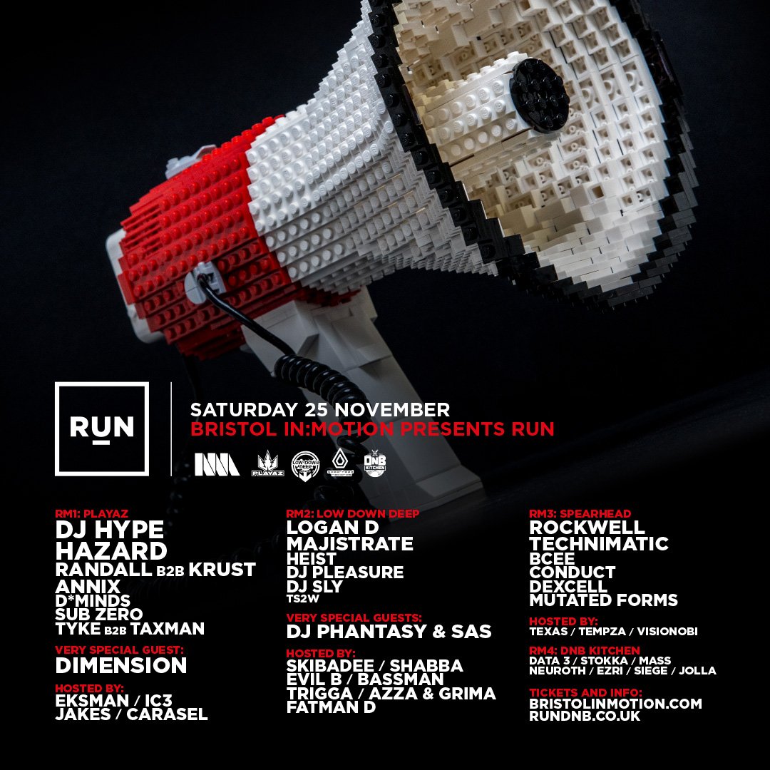 rundnbuk's tweet image. NOVEMBER IS HERE! @RunBristol x @realplayaz x @spearheadrecs x @BristolInMotion 

rundnb.co.uk