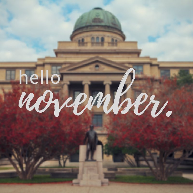 Happy November Ags! We can't believe it's here already, the time has come to renew or sign at #TheDomainatNorthgate !