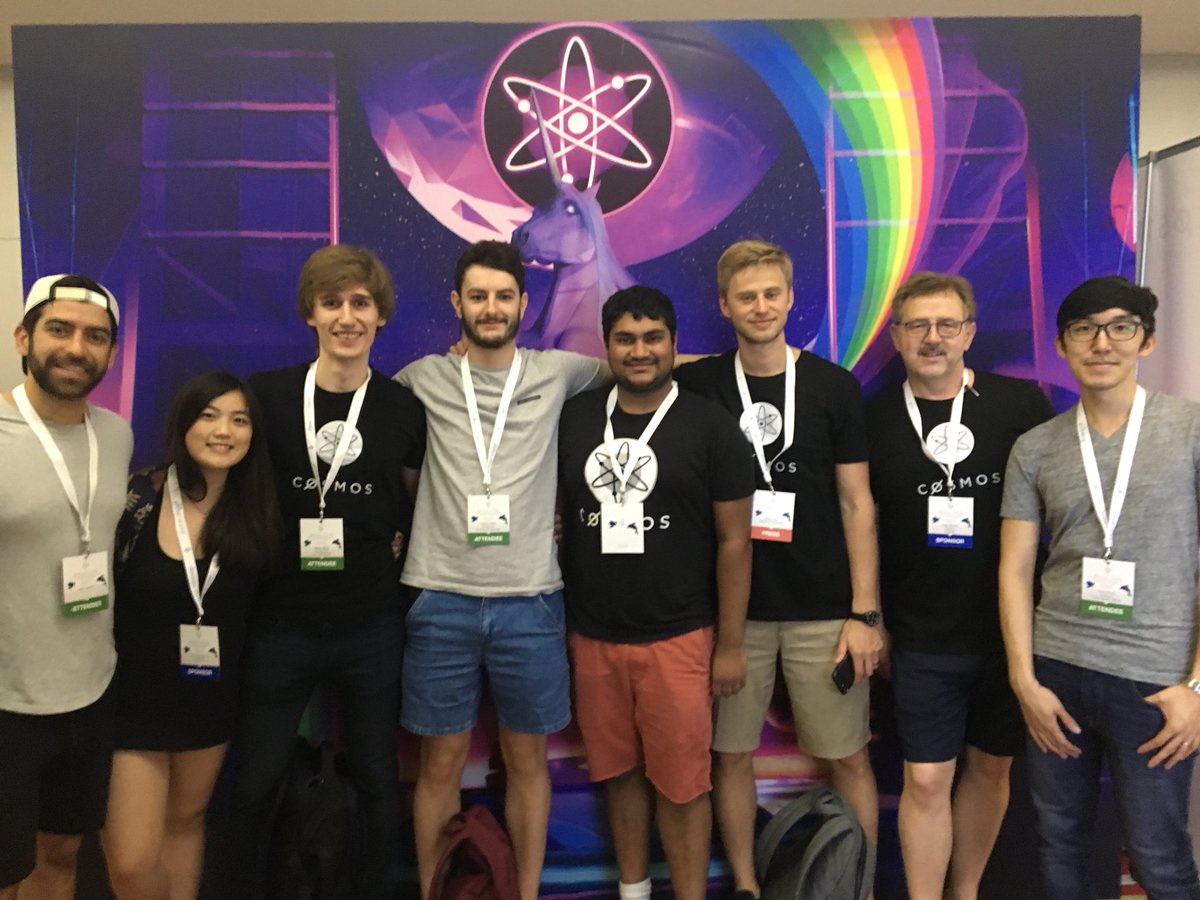 Allinbits_inc's tweet image. Come and talk to @tendermint_team  with black @cosmos shirt #devcon3 #devcon2017 #ethereum #blockchain #devcorn3