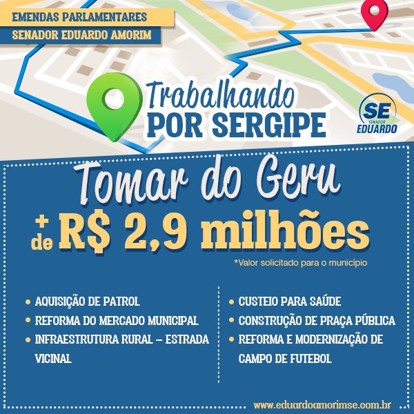 eduardoamorimse's tweet photo. Já destinamos mais de 2,9 milhões de reais para #TomardoGeru.  

Confira no nosso site com transparência: https://t.co/n3RvzORASa https://t.co/BOR4JpjIfy